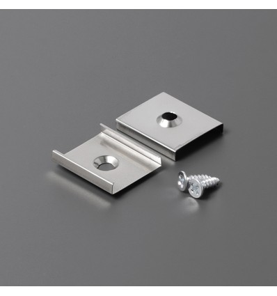 1 pc. Support de montage en Y - Affleurant, acier inoxydable