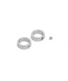 1 stuk houder PEN8 - ring, chroom