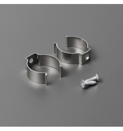 1 pc. Support plat PEN12 - Acier inoxydable