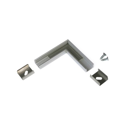 Connecteur de profilé SLIM8 90° - Anodisé