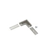 Connecteur de profil GROOVE10 90° - Anodisé