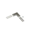 Connecteur de profil GROOVE14 90° - Anodisé