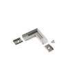 Profielverbinder UNI12 90GR - Geanodiseerd