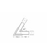 Profielverbinder LINEA-IN20 60GR - Geanodiseerd