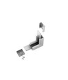 Profilsamler LINEA-IN20 90DEG -  op / ned, anodiseret