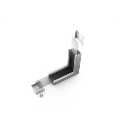 Connecteur de profil VARIO30-07 90° - haut / bas, anodisé