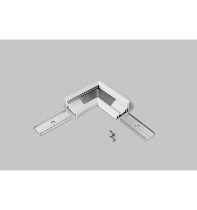 Connecteur de profil CORNER10 90° - Blanc laqué