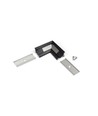 Profielverbinder CORNER10 90GR - Zwart geanodiseerd