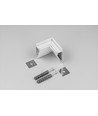 Connecteur de profil WALLE12 90° - Blanc laqué