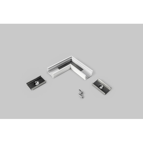 Profilsamler UNI12 90DEG - Hvid lakeret