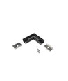 Profilsamler UNI12 90DEG - Sort anodiseret