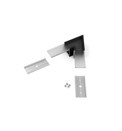 Profielsamenvloeger LINEA20 60GR - Zwart