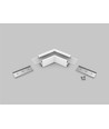 Profielverbinder LINEA20 120GR - Wit gelakt
