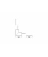 Raccord d'angle pour LINEA20 - 90° haut / bas, noir