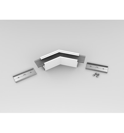 Connecteur de profil LINEA20 135DEG - Blanc laqué