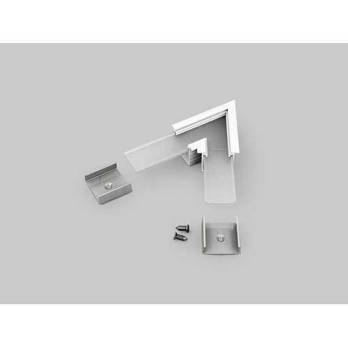 Profilsamler LINEA-IN20 60DEG - Hvid lakeret