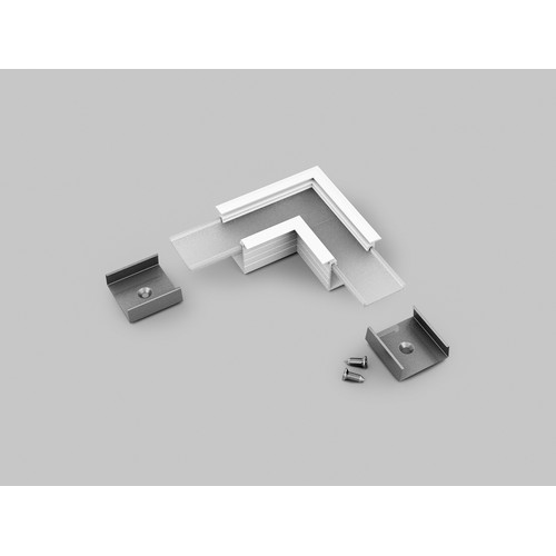 Profielverbinder LINEA-IN20 90GR - Wit gelakt