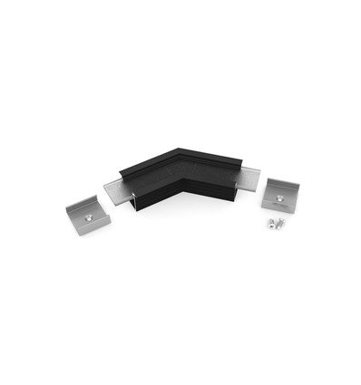 Profilsamler LINEA-IN20 135GRAD - Sort anodisert