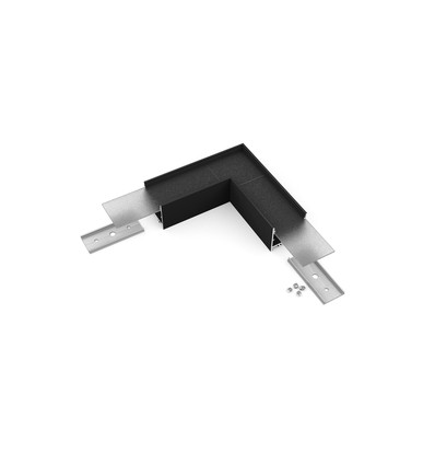 Profilsamler VARIO30-02 90GRAD - Svart anodisert