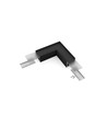 Connecteur de profil VARIO30-02 90° - Anodisé noir