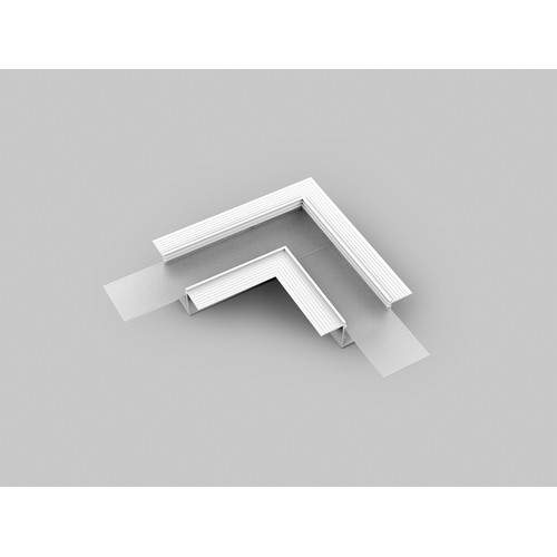 Connecteur de profil VARIO30-05 90° - Blanc laqué