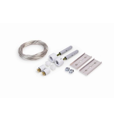 Suspension de câble conducteur 1,5 m (50V), laqué blanc