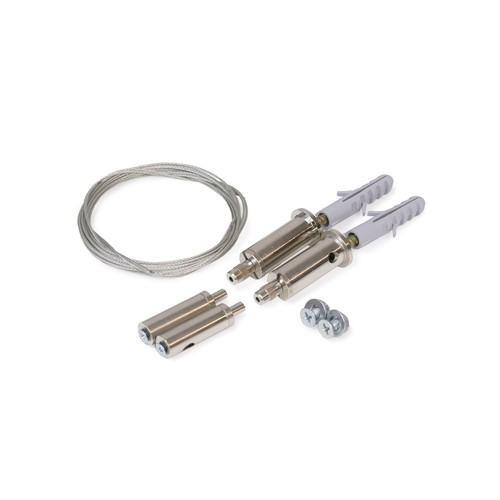 Suspension de câble 1,5 m pour montage, chrome