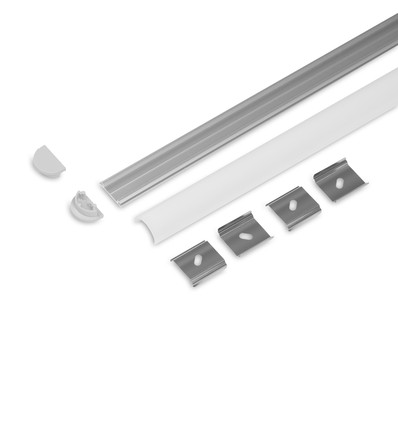 2m sæt ARC12 + D CLICK - Anodiseret