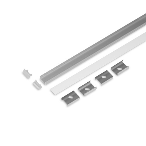 2m sett BEGTON12 + J SLIDE - Anodisert