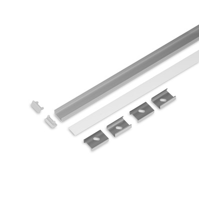 2m sett BEGTON12 + J SLIDE - Anodisert