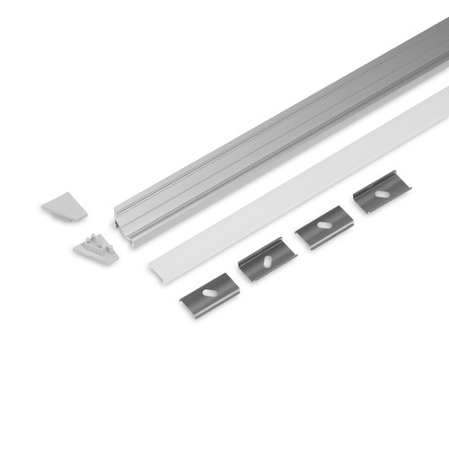 2m sett CORNER10.V2 + C CLICK - Anodisert