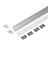 2m set CORNER12.V2 + F CLICK - Geanodiseerd