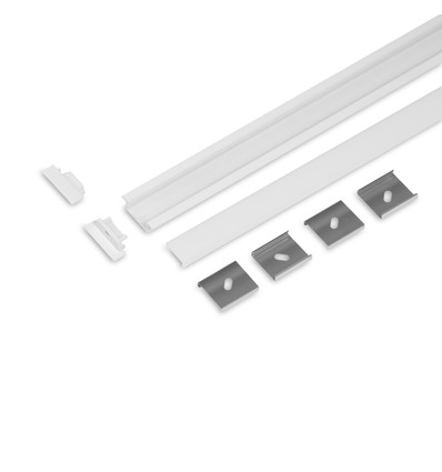 2m uppsättning GROOVE14.V2 + C3 CLICK - Vit