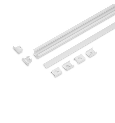 2m sæt SMART-IN10 + C2 CLICK - Hvid