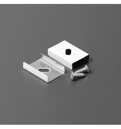1 pc. Support de montage S - Laqué blanc