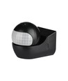 Capteur de mouvement V-Tac avec tête mobile - LED compatible, noir, infrarouge PIR, IP44 extérieur