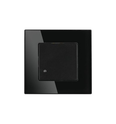 Veggfeste mikrobølgesensor - Svart, for innbygging, Maks 300W