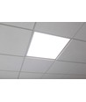 Dalle LED Casambi 60x60, 36W - Hauteur: 9mm, UGR19, cadre blanc