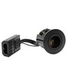 10 stk. GU10 indbygningsspot Inno88 - Sort, IP44, godkendt i isolering