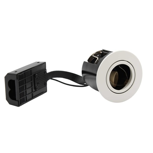 GU10 inbouwspot Inno88 - Mat wit, IP44, geschikt voor installatie in isolatie