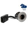 Spot encastrable GU10 Inno88 Extérieur - Acier brossé inoxydable, IP44, certifié pour installation dans l'isolation