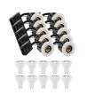 10 pcs. LEDlife spot encastrable Inno88 extérieur - Incl. 6W GU10, blanc, IP44, approuvé pour isolation