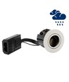 10 stk. GU10 indbygningsspot Inno88 Udendørs - Hvid, IP44, godkendt i isolering