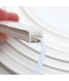 5m 7,5W/m AnyCut Neon Flex 10x10 Warm wit LED strip - 12V DC, geen knipafstand