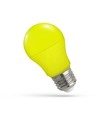 E27 4,9W Gele LED-lamp - A50, mat