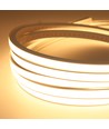 5m 7,5W/m AnyCut Neon Flex 10x10 Varmhvit LED-strip - 12V DC, ingen klippeavstand