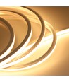 5m 7,5W/m AnyCut Neon Flex 10x10 Warm wit LED strip - 12V DC, geen knipafstand