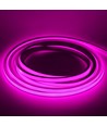 5m 8W/m AnyCut Neon Flex 10x10 Paars/Roze LED-strip - 12V DC, Paars/Roze, Geen knipafstand
