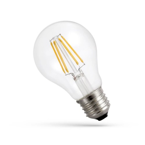 A67 LED 11W E27 - 230V, Filament, Blanc Neutre, Clair, Spectrum