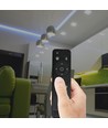LED lysdæmper med RF fjernbetjening, 25A - 12V/24V, synkroniserbar, hukommelsesfunktion, IP20